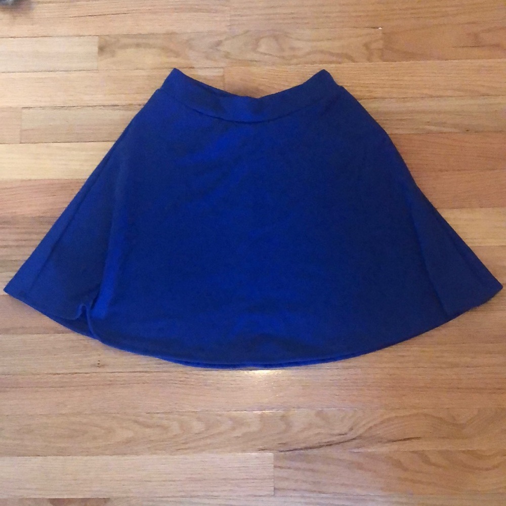 Charlotte Russe Blue Skirt